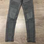 Alo Yoga  Grey Moto Leggings Photo 2