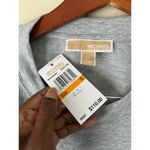 Michael Kors  Gray Rhinestone Front Pullover Sweatshirt Size Small Photo 5