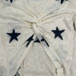 Francesca's Light Navy Star Sweater / Pullover Photo 1