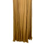 NWT Mandalay Brown Gold Lace Beaded Sequin Long Evening Gown Dress Womens Size 4 Photo 3