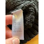 Calvin Klein Pullover long sleeve Sweater with button detail womens black medium Photo 6