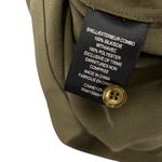 L.A.M.B. Gwen Stefani Olive Green Silk Shirt Dress New Photo 9