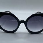 MITA SOLE Black Oversized Womens 100% Sustainable Sunglasses C2 54 Photo 0