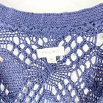 Anthropologie Pilcro Open Stitch Single Button Cardigan XS Blue Photo 5