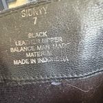 Steve Madden  Black Leather Knee High Boots Womens Size 7 Riding Moto StyLe Photo 7