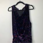 Ramy Brook  silk velvet velour floral Dolores halter mini dress size‎ 14 party Photo 7