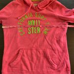 Hollister Y2 K  California Surf Team Hoodie Sweatshirt Women Small Pink‎ Green Photo 10