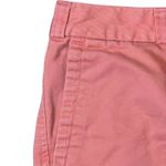 Old Navy Women Salmon Chino Shorts Casual Fit Solid Mid-Rise 100% Cotton Size 1 Photo 4