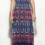 Carmen Marc Valvo Maxi Dress Watercolor Bohemian Sparkle Bead Plus Size 1X NWT Photo 15