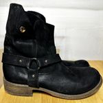 Sundance  Ankle Boots Heeled Round Toe Buckle Studded Leather Black EU 38 US 7.5 Photo 1