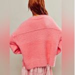 Free People NWOT  Harrison Bunny Crew Slouchy Oversized Sweater Photo 5