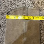 Frye Dorado tan suede leather knee high slouchy riding boots 77070 Size 7.5M Photo 8