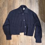 Divided  Dark Blue Knit Sweater Photo 0