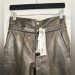 IRO NWT  Futari High Waist Leather Pants Photo 1