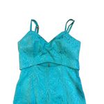 XOXO Blue Lace Overlay Spaghetti Strap Sleeveless Dress Size Small Y2K Photo 2