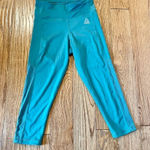Reebok 🚨 SALE ‼️  green cropped leggings size small Photo 0