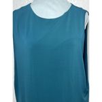 Helmut Lang Helmet Lang Sleeveless Green Tank Top Small Built In Lagenlook Open Back Photo 5