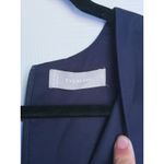 Everlane Structured Cotton V-Neck Jumpsuit Size 8 Navy Blue Career Academia Work Photo 4