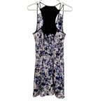 Parker Hawthorn Oceanside Combo Silk Racerback Dress Blue S Photo 6
