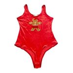 Ugly Christmas Sweater Christmas ugly sweater red velvet bodysuit size S Photo 1