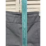 Hilary Radley Gray Skinny Pants Size M Mid Rise Elastic Waist Pull On Pockets Photo 1