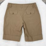 INC ‎ International Concepts Cuffed Hem Bermuda Shorts Khaki Tan 6 Photo 3