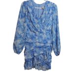 ShowPo Can I Be Your Honey Dress in Cloudy Floral Size 4 Blue Photo 1