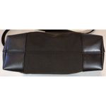 Esprit Dark Brown  Nylon/Faux Leather Trim Crossbody Purse Bag Photo 4