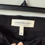 Current Elliot The Stiletto Mid Rise Skinny Jeans‎ Size 24 Black Photo 2
