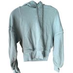 Gymshark HEAVYWEIGHT LOOPBACK SWEAT HOODIE, SMALL, Duck Egg Blue Photo 0