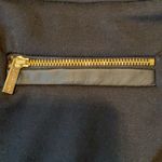 Calvin Klein  Women’s Black Front Pockets MIDI Skirt Size 14 Photo 3