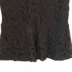 Kate & Mallory NEW Black Lace Cap sleeve top S Photo 3