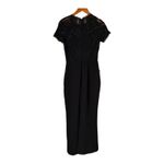 Harlyn Kaci Jumpsuit black size small with lace trim Photo 2