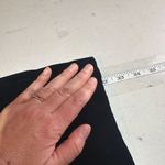 Vintage Tailor B. Moss Witchy Goth Velvet Silk Blend Midi Skirt Black Size 8 90s Photo 11