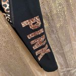 PINK - Victoria's Secret  black rosegold cheetah yoga leggings, S Photo 2