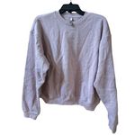 SKIMS  Cotton Fleece Classic Crew Sweatshirt Dusk large Photo 0