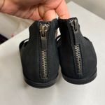 Eileen Fisher Rose Black Suede Flat Dress Strappy Sandals Shoes sz 6 Photo 11