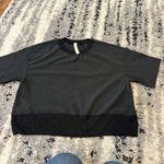 Athleta Lot Black & Gray Camouflage Leggings Sports Bra & Oversized Top Size XS Photo 8