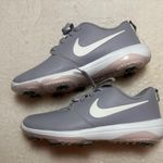 Nike Womens Roshe G Tour Golf Shoes Grey/ Light Pink/White Size 10.5 Photo 5