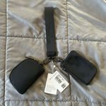 Lululemon Dual Pouch Wristlet Black New With Tags Photo 1
