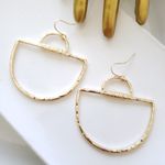 ZARA New!  Irregular Drop Earrings Photo 8