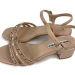 Karl Lagerfeld  Paris Tori Imitiation Pearl Sandals Size 7 Photo 4