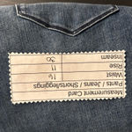 Chico's  Velvet Floral Jeans Blue‎ 10R Or 1.5 Photo 7