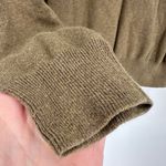 J. Crew Military Green Cotton Wool Blend Sweater Size Small Oversized Photo 4