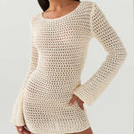 Peppermayo  Down For The Ride Crochet Mini Dress Photo 0