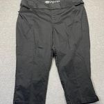 Lee Women's Black Cropped Pants Size 20W Photo 0