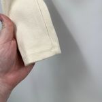 Princess Polly  Cream Ribbed Knit Collared Top Size 4 - Small Photo 2