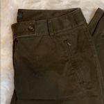 Talbots  Cotton Flat Front Pants Slacks Trousers Zippered Pockets Size 10 Photo 2