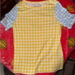 Charter Club  Top Women’s Small yellow & blue top  Photo 0
