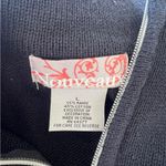 Festive Snowman Embroidered Vest Blue Size L Photo 3